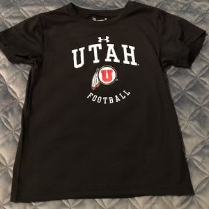 Under Armour boys 4T Utah Utes tee.